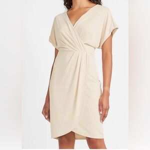 Express knit faux Wrap Dress